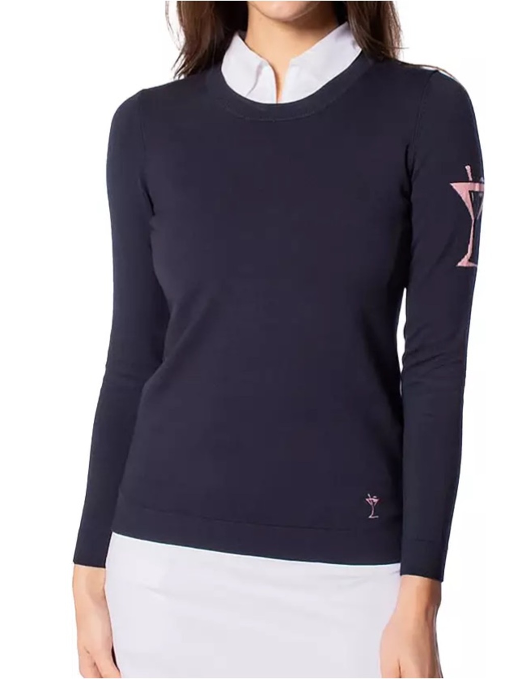 NEW💙Golftini Women's Martini Crewneck Golf Sweater $148